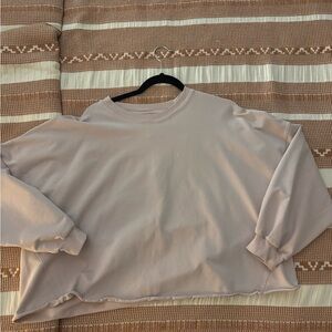 lululemon athletica Dusty Pink Boxy Crewneck Sweatshirt